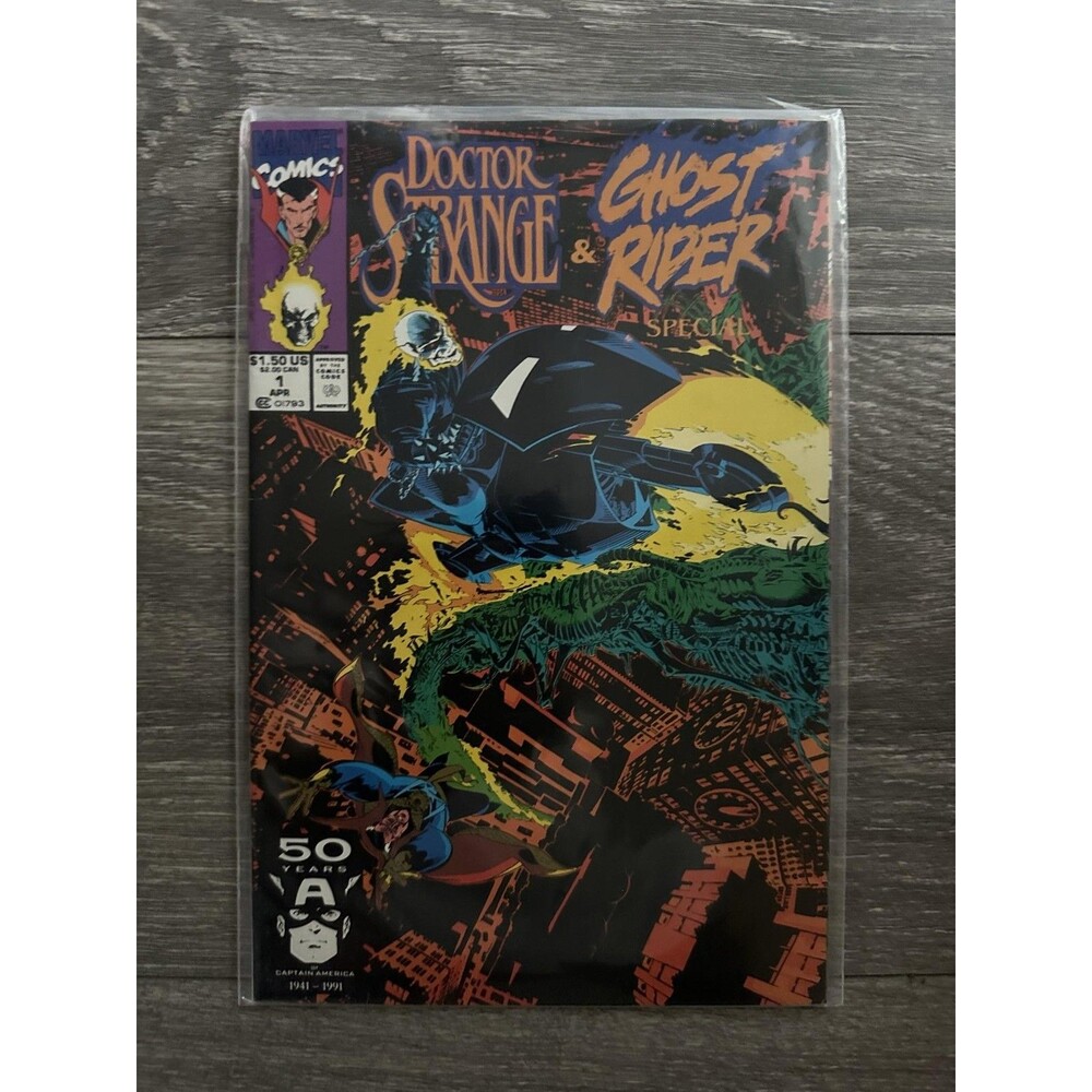 Marvel Doctor Strange/Ghost Rider Special #1 Single Issue Comic 1991 Color
